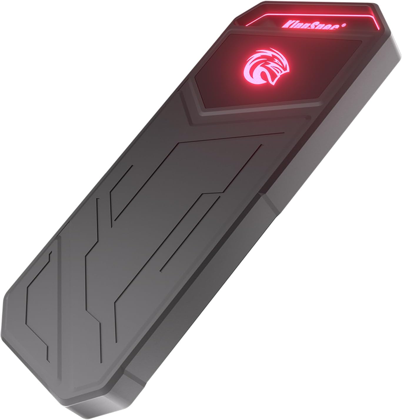 Ultra-Fast 4TB RGB External SSD - 2100MB/s Speed