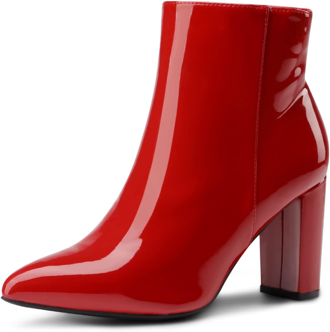 DREAM PAIRS Women's Chunky Heel Ankle Booties for Style