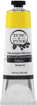 Tusc & Pine Artist Oil Paint Bismuth Vanadate Yellow - Rich