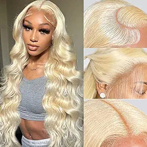 613 Lace Front Wig Human Hair for Women - 28 inch Body Wave
