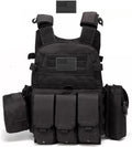 AZB Tactical Vest For Men Quick Release Breathable Paintball Vest