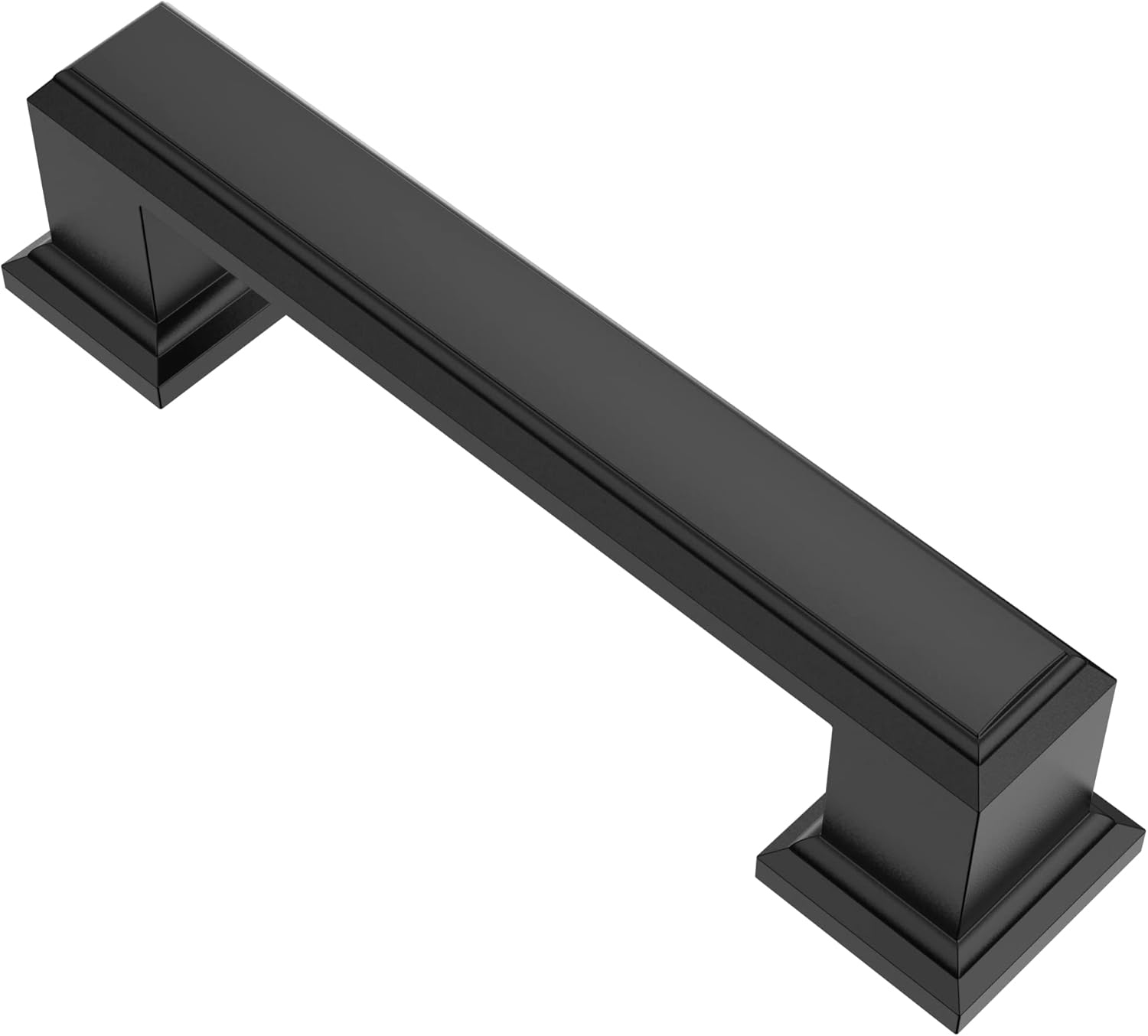 Alzassbg 10 Pack Matt Black Cabinet Pulls for Elegant Spaces