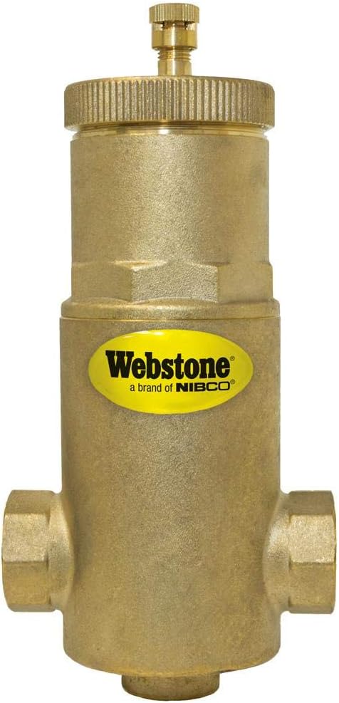 NIBCO Brass Air Separator with Removable Vent Head for Efficiency