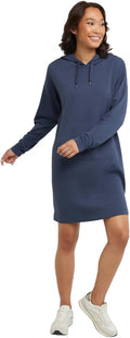 Hanes Women's Originals Soft Brushed Hoodie Dress - Cozy Everyday Fit