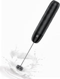 Milk Frother Rechargeable Handheld Milk Frother - Fast Creamy Foam