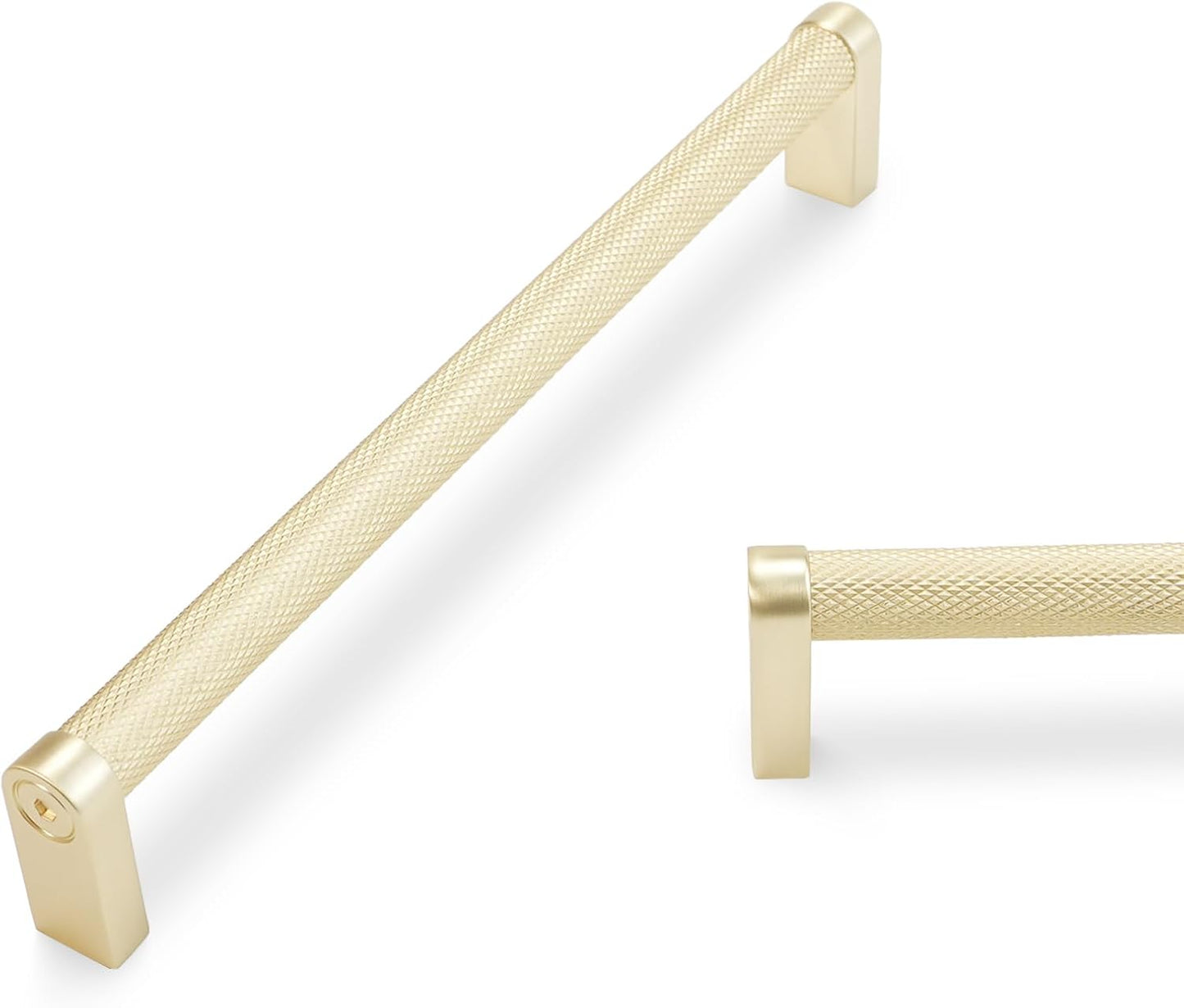 7.5Inch Brushed Gold Cabinet Handles for Elegant Home Decor