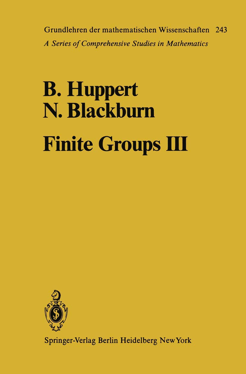Finite Groups III: Comprehensive Insights into Group Theory