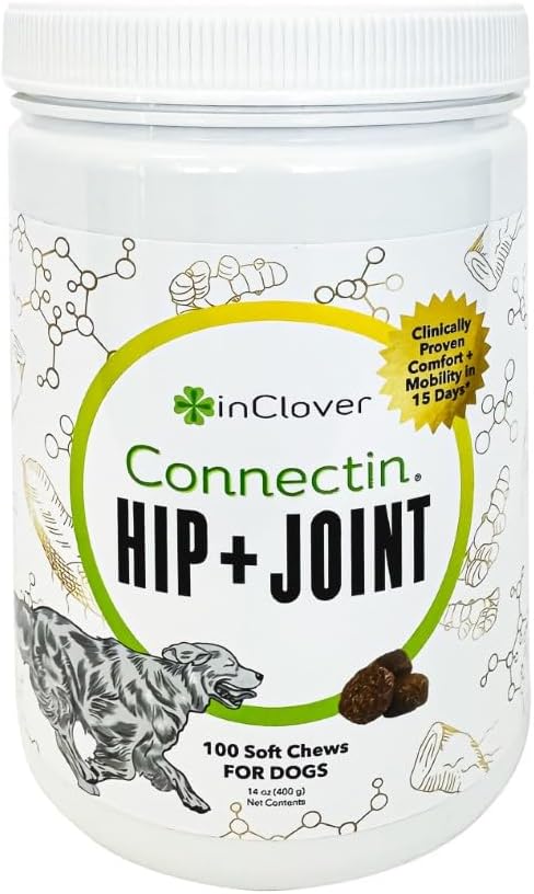 Connectin Natural Hip & Joint Supplement for Dogs - 100 Count