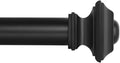 Ivilon Drapery Treatment Window Curtain Rod - Square Design
