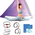 Aerial Silk Yoga Hammock & Swing for Home - Durable Starter Kit