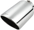 Upower 5in Inlet 10in Outlet 18in Exhaust Tip - Bolt-On Style