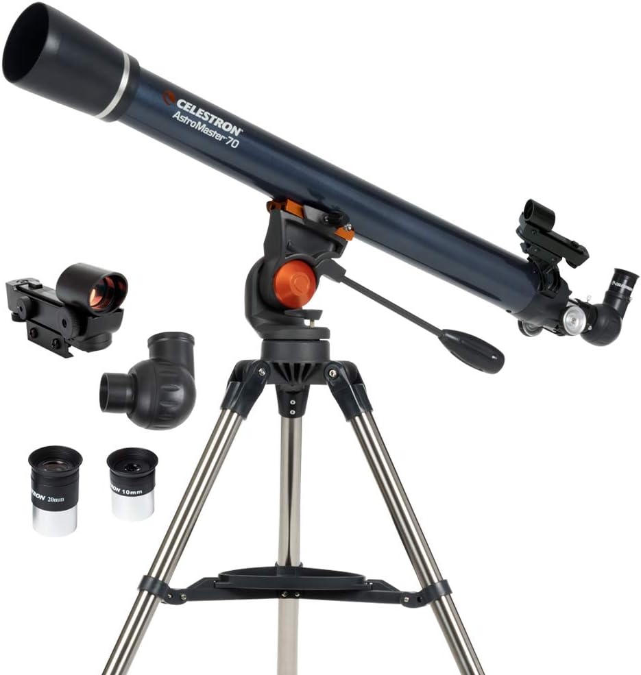 Celestron AstroMaster 70AZ Telescope for Beginners and Kids