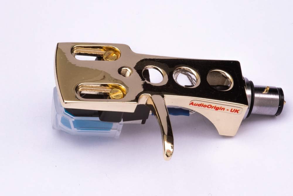 Gold Plated Headshell and Cartridge for Pioneer Turntables