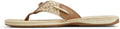 Sperry womens Parrotfish Flip-Flop - Comfortable Everyday Sandal Shoes