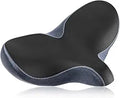 Oversized Comfort Bike Seat Memory Foam Saddle - Ergonomic Ride