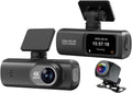 Dash Cam Front and Rear 4K+1080P Dual Dash Camera - Front UHD 4K