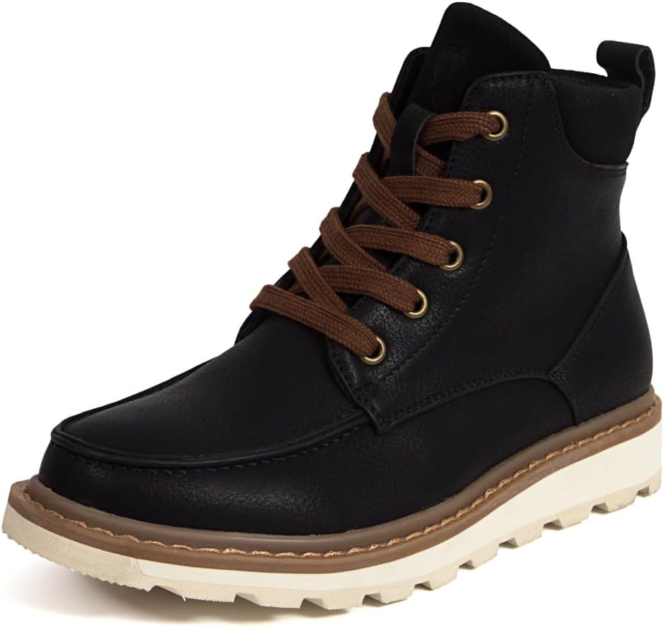 Kids' Brock Jr. Dark Brown Shoes for Trendy Comfort and Style