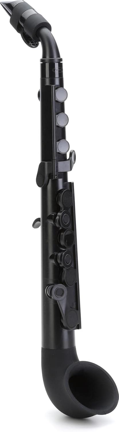 Nuvo jSax Black - Innovative Saxophone Alternative for Beginners