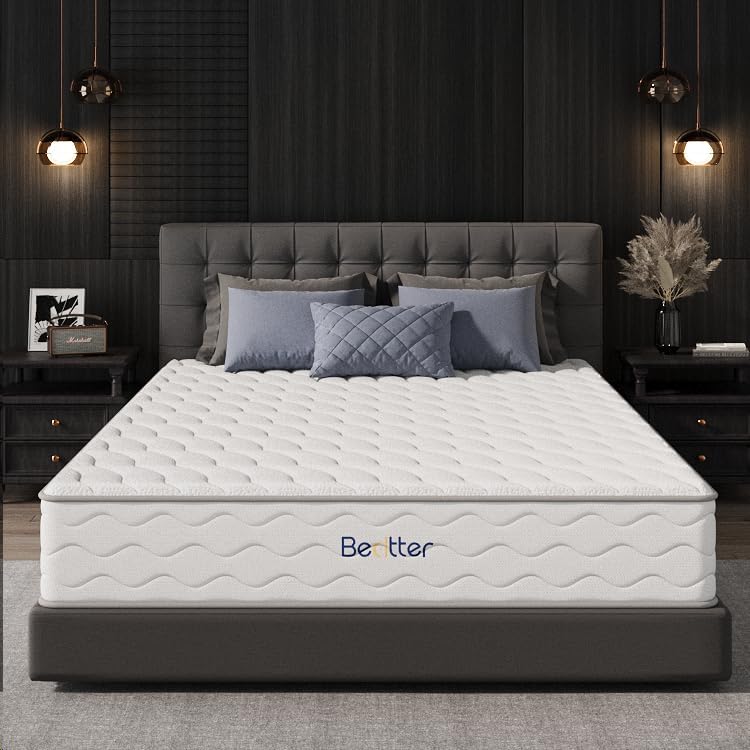 Queen Mattress 10 Inch Hybrid Memory Foam for Ultimate Comfort