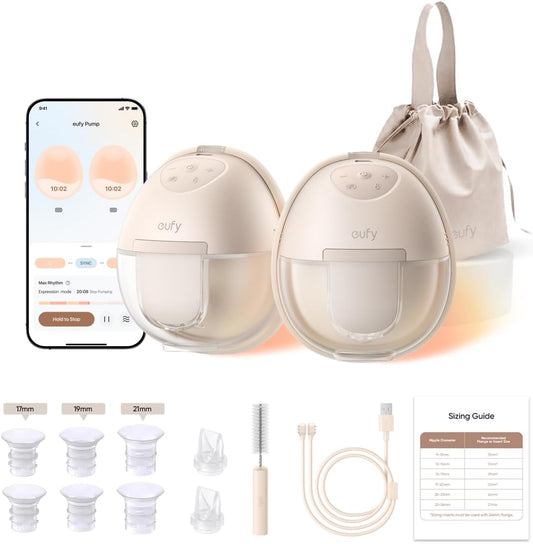 eufy Heated Wearable Breast Pump S1: Hands-Free Comfort & Efficiency