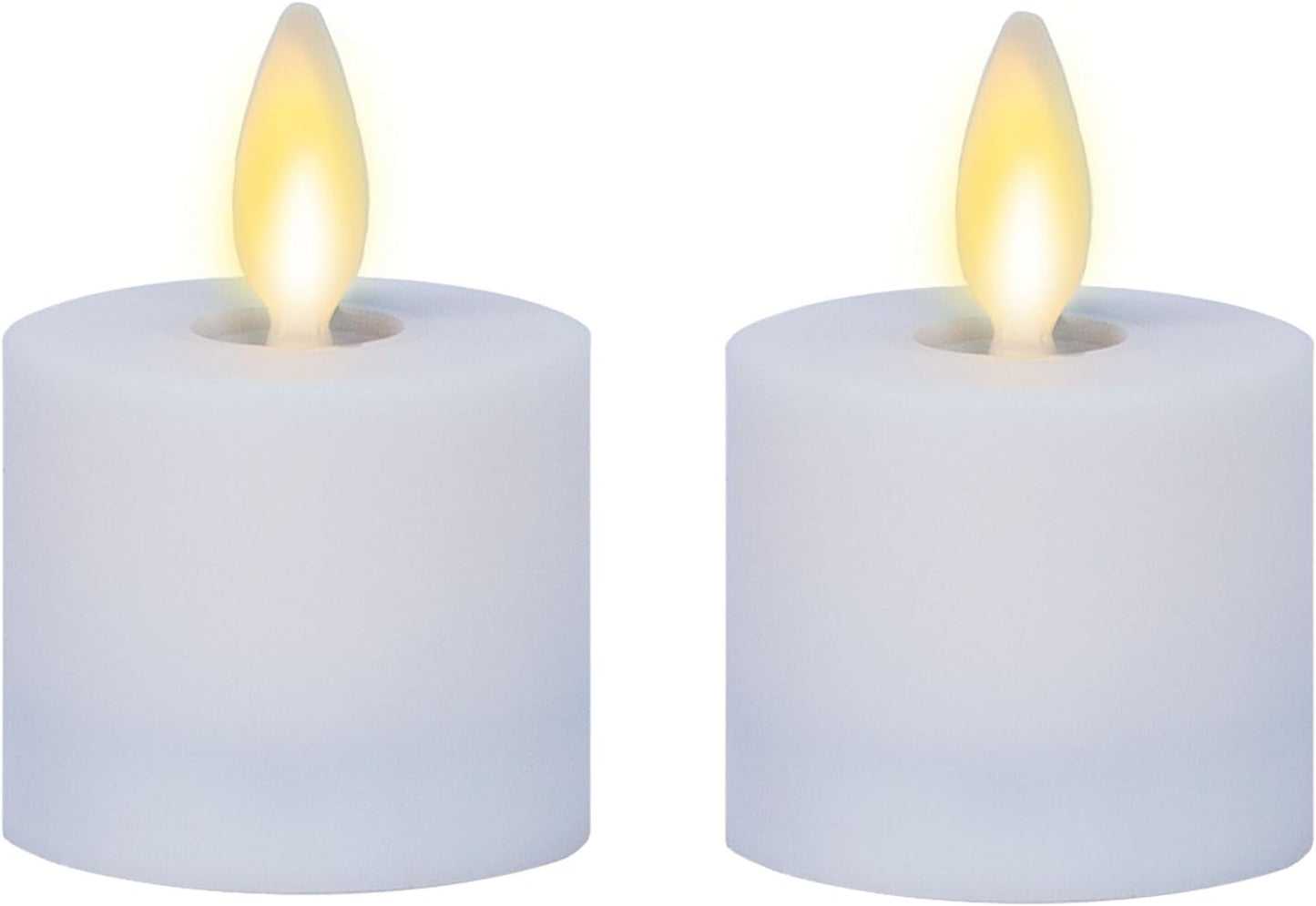 Luminara Moving Flame LED Flameless Tealight for Elegant Decor