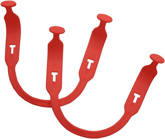 A&R Red Hockey Helmet Ear Slings, Comfort & Protection
