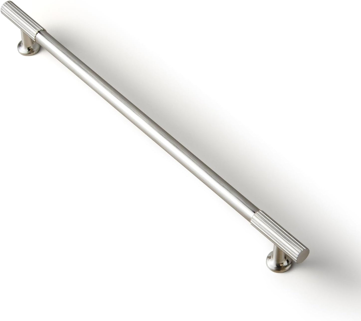 Goo-Ki Brushed Satin Nickel Cabinet Handles - 10in Pulls Set