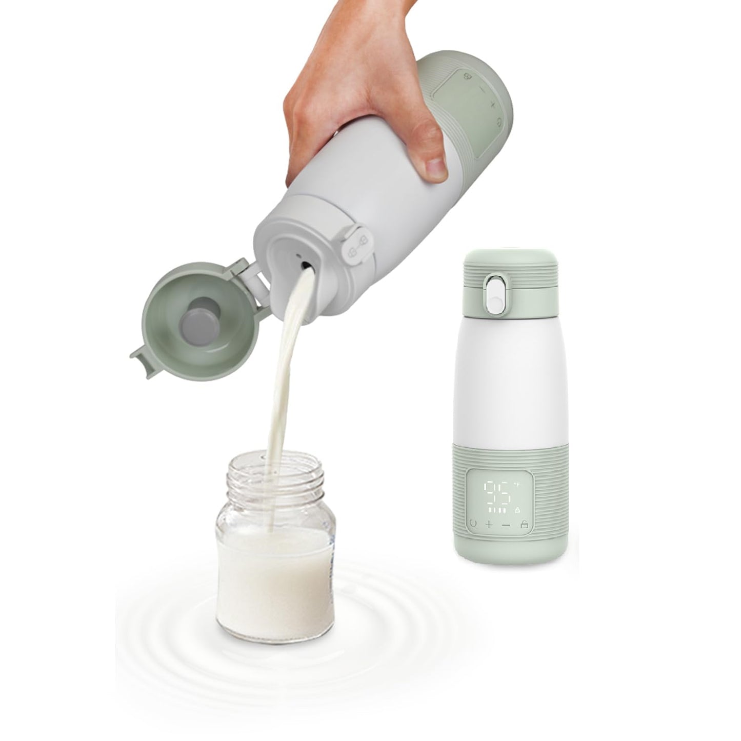 Portable USB Milk Warmer - Fast & Precise!