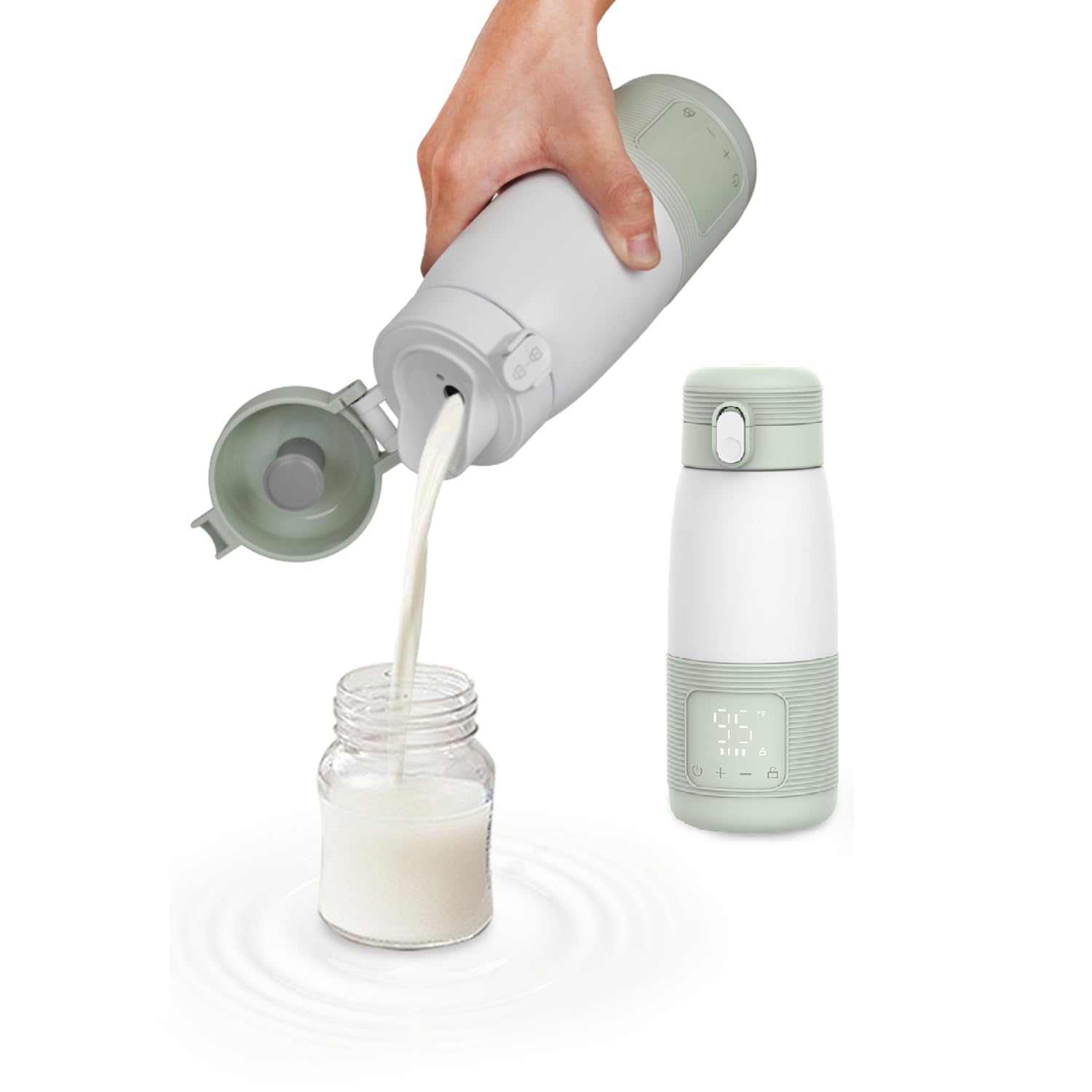 Portable USB Milk Warmer - Fast & Precise!