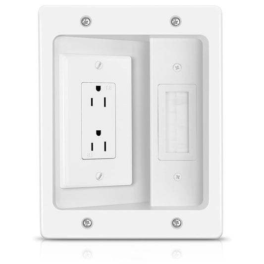 Inara Wall Cable Management Kit - Hide TV Cords & Wires