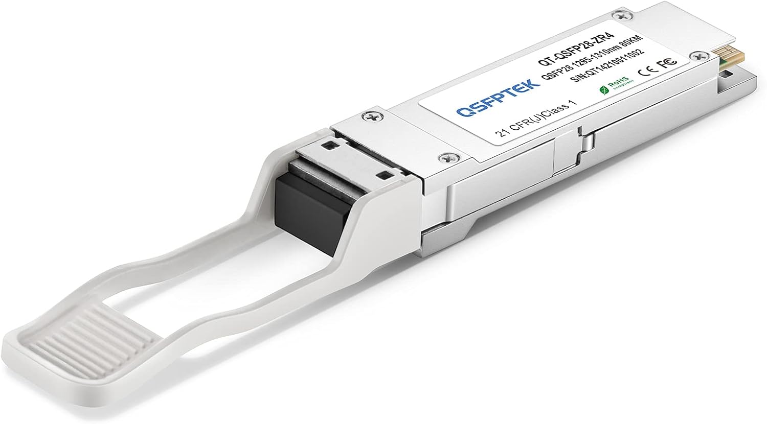 QSFPTEK 100GBASE-ZR4 Module for High-Speed Data Transmission