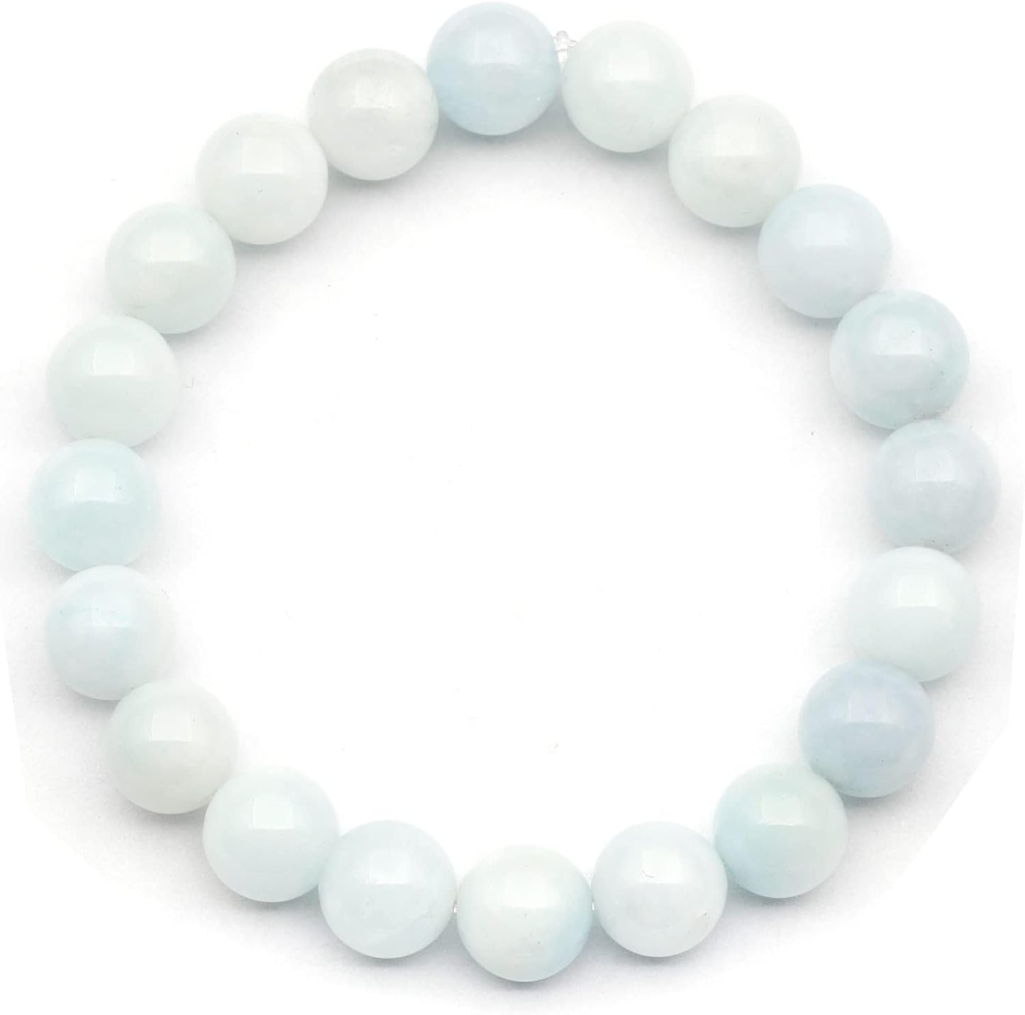 Natural Fluorite Beaded Stretchy Bracelet for Healing Energy