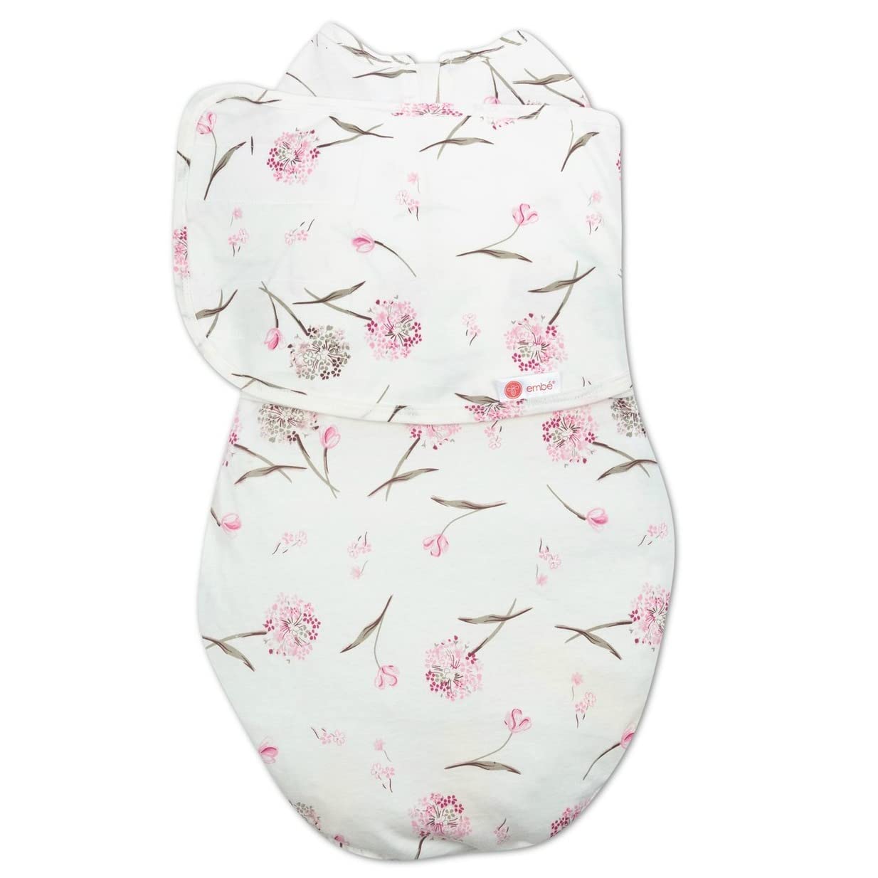 Embe 2-Way Starter Baby Swaddle for Newborns 0-3 Months
