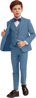 Boy Suits 5 Piece Slim Fit Suit for Boys Size 3 - Formal Wedding Set