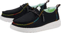 Womens Wendy Canvas Slip-On Loafers - Lightweight Comfortable Fit