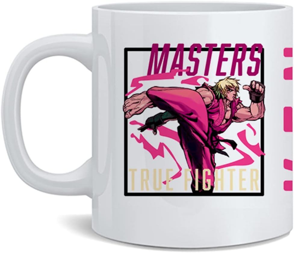 Street Fighter 2 Ken Masters Fighter Art Mug