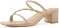 Versatile Strappy Heels with Chunky Block Heel for Women