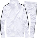 MACHLAB Men's Activewear Full Zip Warm Tracksuit Sports Set Tracksuits