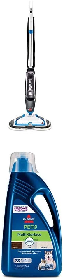 Bissell SpinWave Expert Mop with Multi Surface Pet Formula