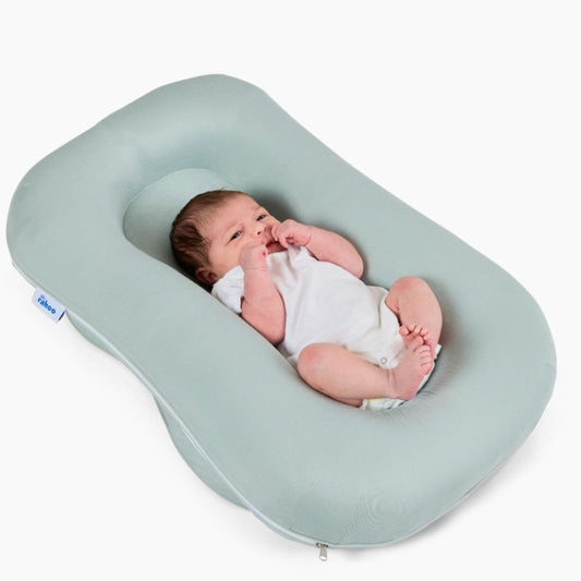 Learn & Lounge Baby Lounger Pillow for Newborns - Ergonomic Design