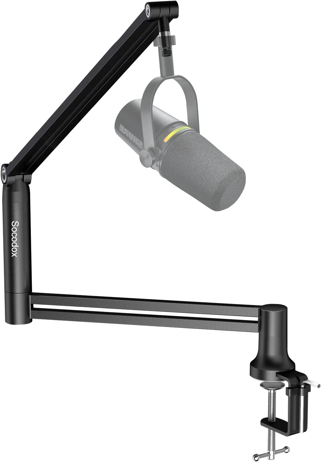 Low Profile Microphone Stand for Blue Yeti and More
