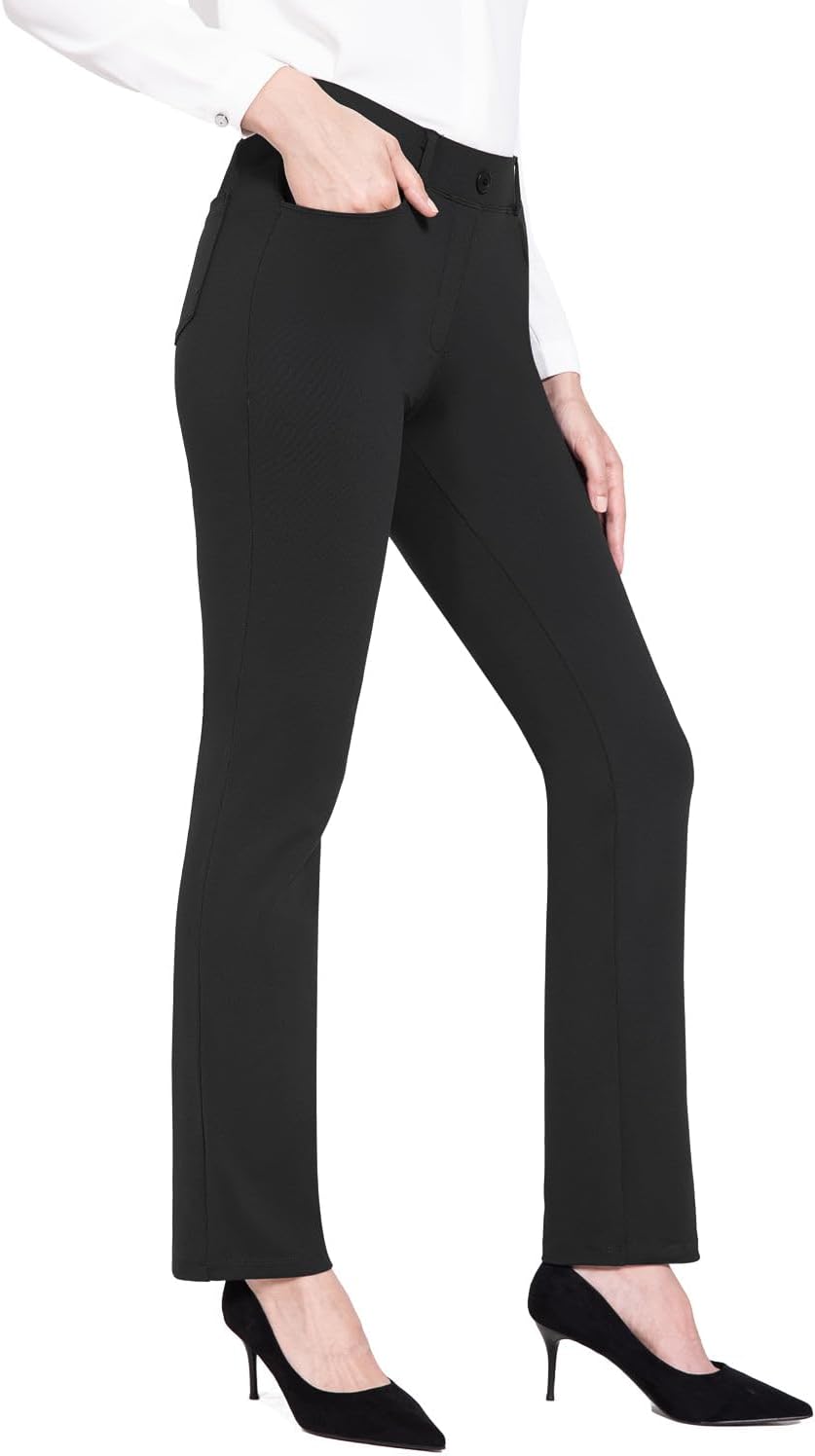 Baleaf Womens Dress Pants for Yoga and Business Casual Wear