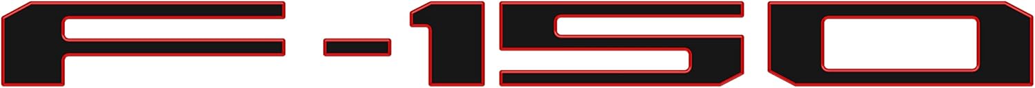 F-150 Tailgate Emblem Letter Inserts for 2021-2026 Models