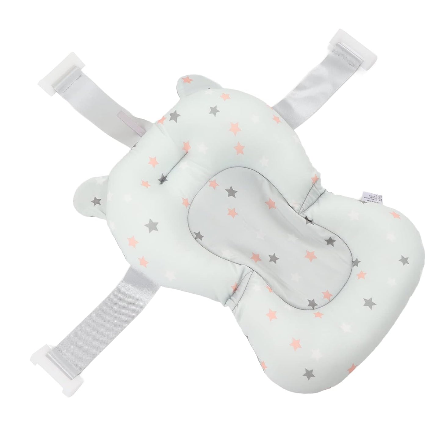 Float & Fold Baby Bath Seat - Easy Clean, Blue Stars