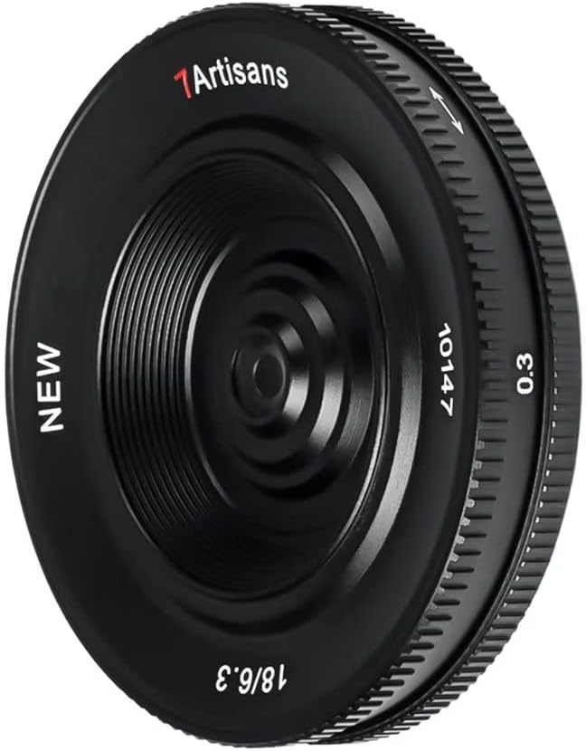 7artisans 18MM F6.3 Mark II UFO Camera Lens for Sony E Mount