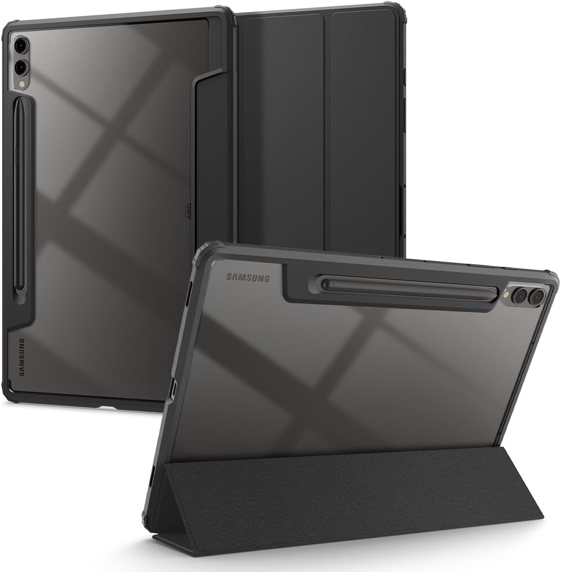Spigen Galaxy Tab S10 Plus Case with S Pen Holder and Kickstand