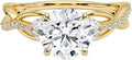 1-3 CT Moissanite Engagement Ring - Handcrafted Round Solitaire