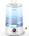 Cool Mist Humidifier 3.6L for Bedroom and Large Rooms - Quiet 34H