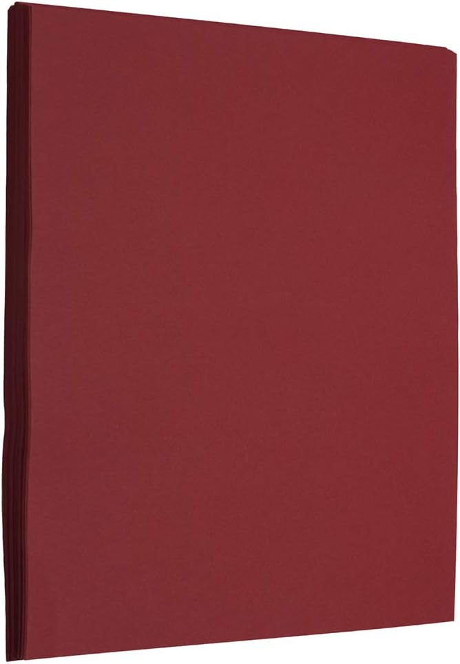JAM PAPER Matte 28lb Dark Red Paper for All Your Needs