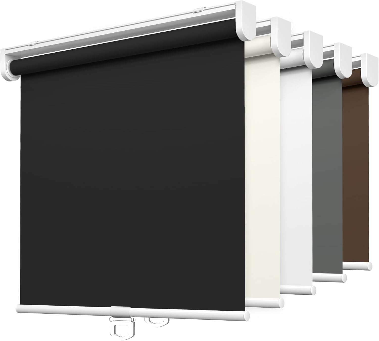 Cordless Roller Shades for Windows - 100% Blackout Blinds